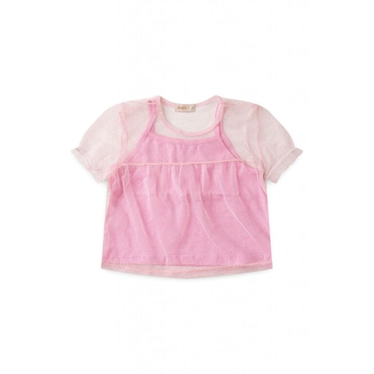 Cropped Feminino Infantil Brilho de Fada