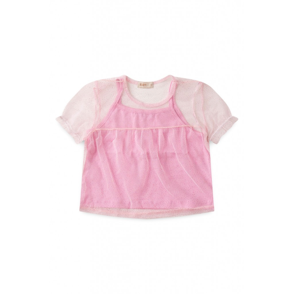 Cropped Feminino Infantil Brilho de Fada