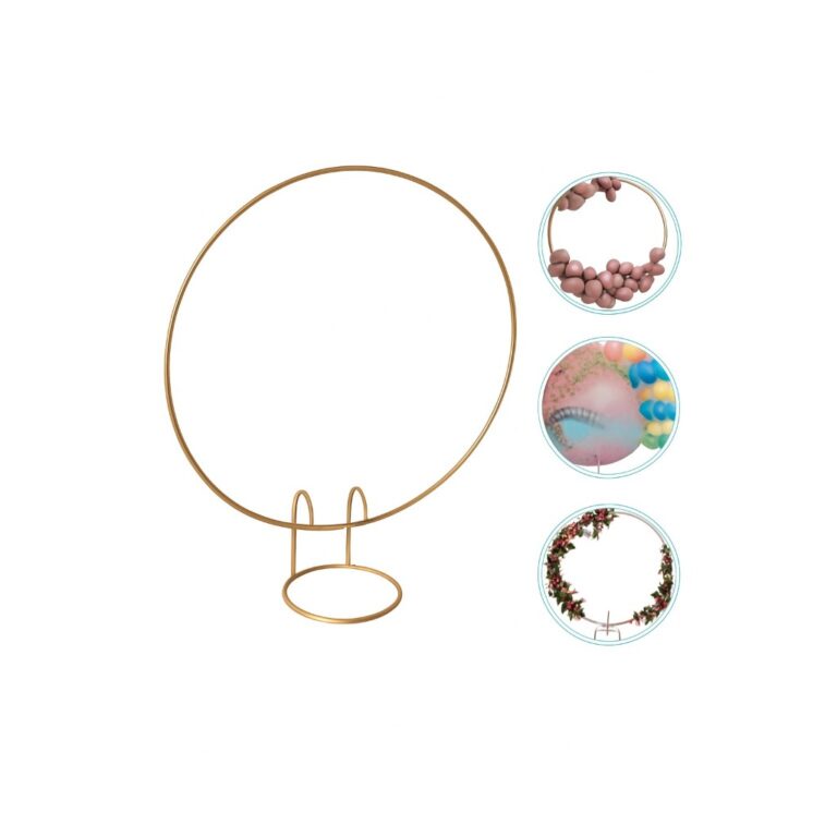 Mini Arco de Festa Mesa 50cm Estrutura Painel Dour