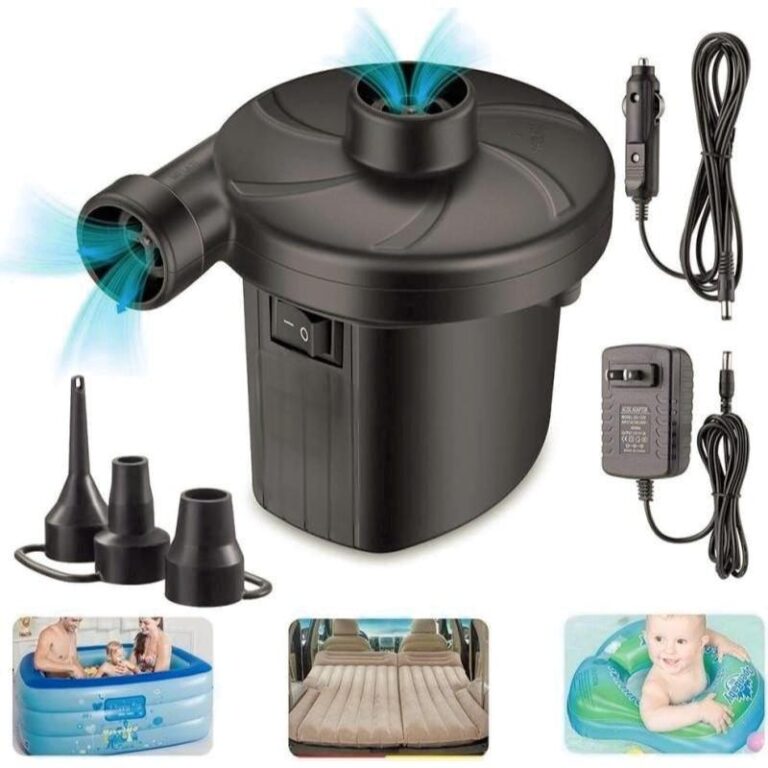 Bomba Elétrica Pneumática Para Inflar E Esvaziar