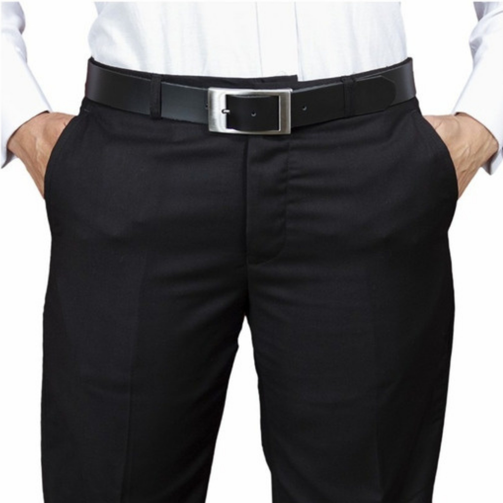 Calça Social Masculina Básica em Oxford