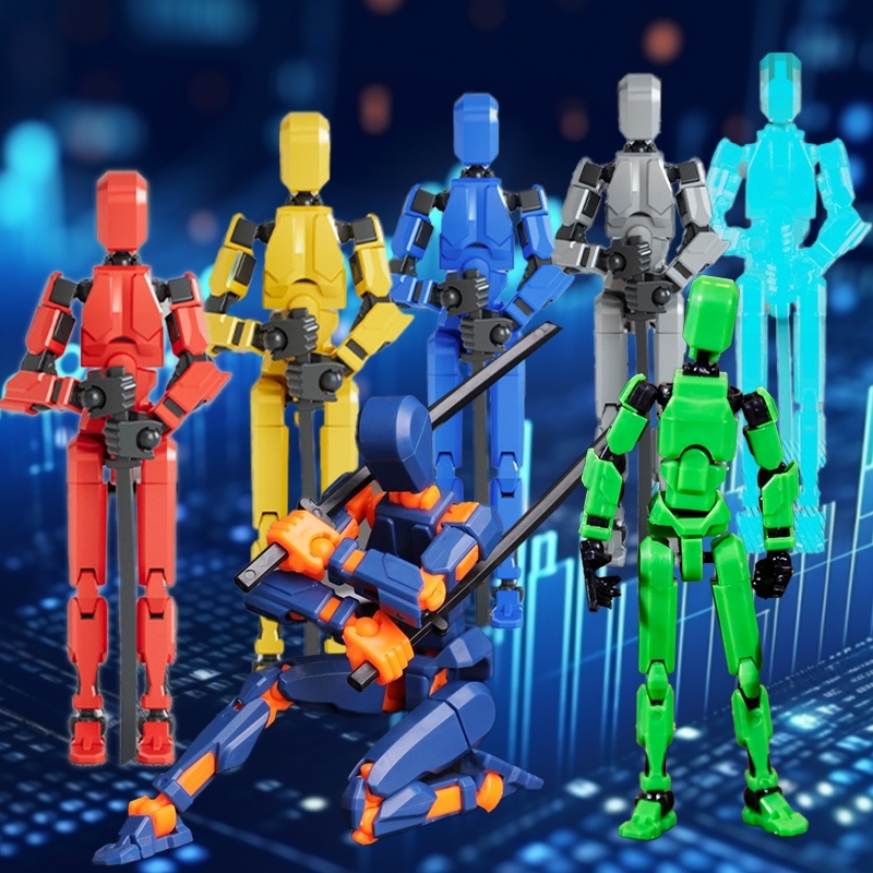 Boneco de Ação Dummy 13 – O Brinquedo Articulado que Revoluciona a Diversão