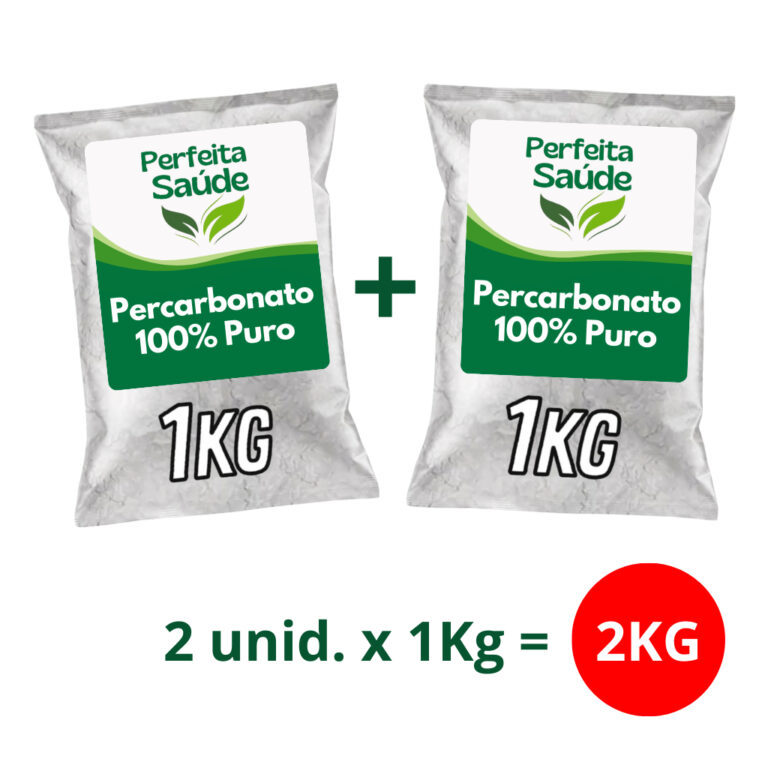 Percarbonato 100% 2Kg, Puro para limpeza em geral,