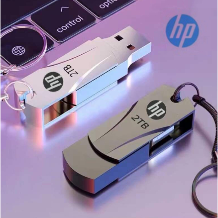 Pendrive HP USB 2.0 Metal 2TB Giratório De Alta V
