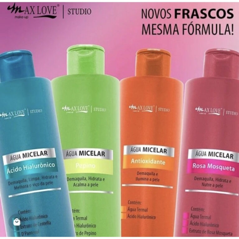Água Micelar Ácido Hialurônico, Antioxidante, C