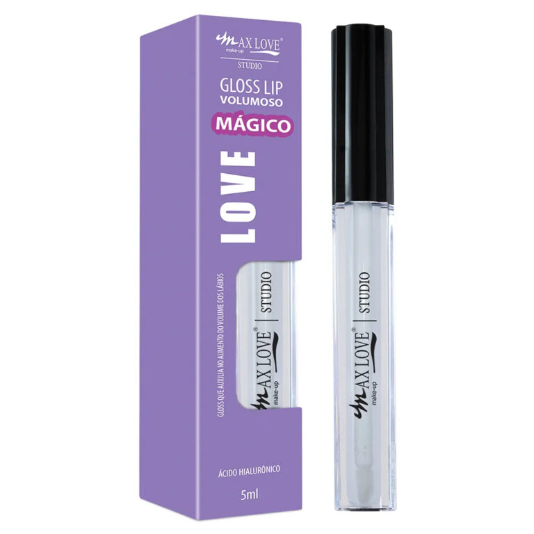 KIT 2 Gloss Lip Volumoso Mágico Love Max Love