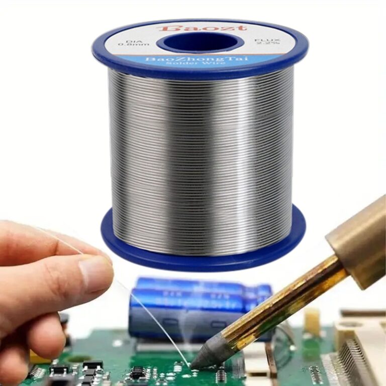 Solda Estanho Com Fluxo 1mm 60×40 Rolo 500g