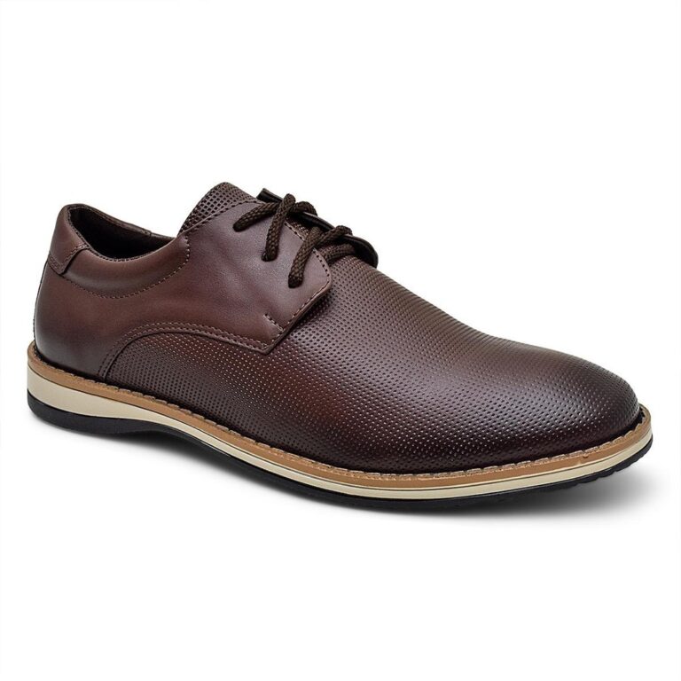 Sapato Masculino Oxford Derby  Elegância e Confor