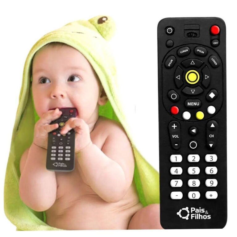 Mordedor Meu Controle Remoto Massageador Infantil 