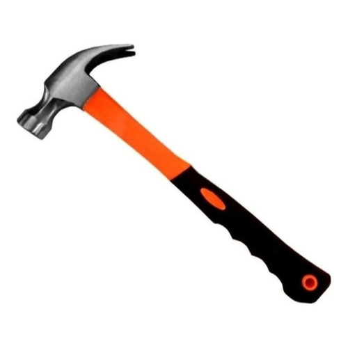 Kit 3 Martelos Unha Cabeça Aço 250g e 27.5 cm co