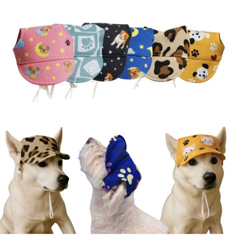 CHAPÉU BONÉ PARA PET CACHORRO E GATO ESTAMPADO P