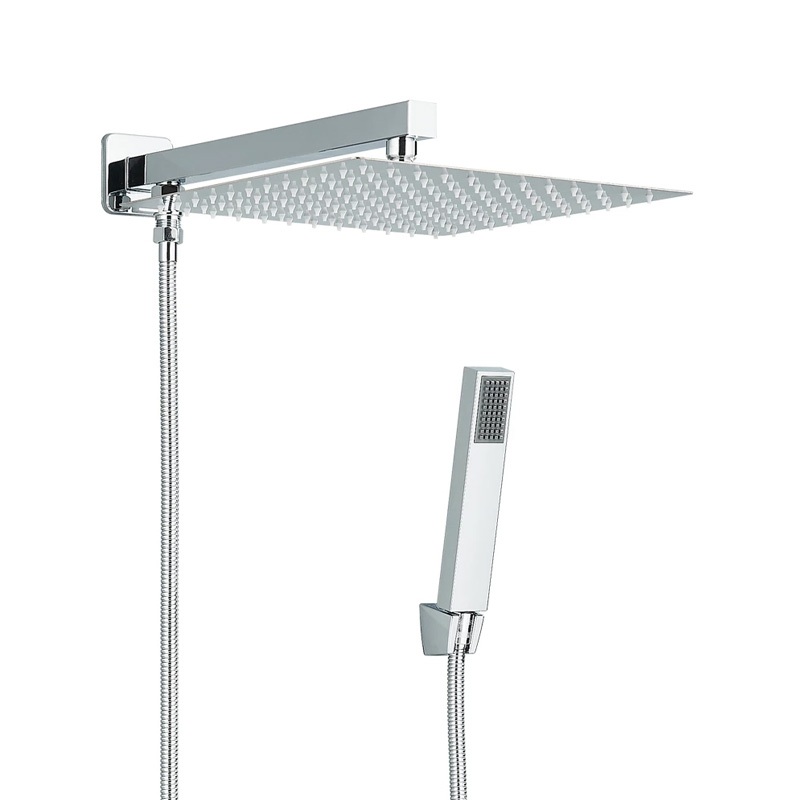 Kit Chuveiro Ducha Slin Quadrada / Chuveirinho Luxo E Desviador