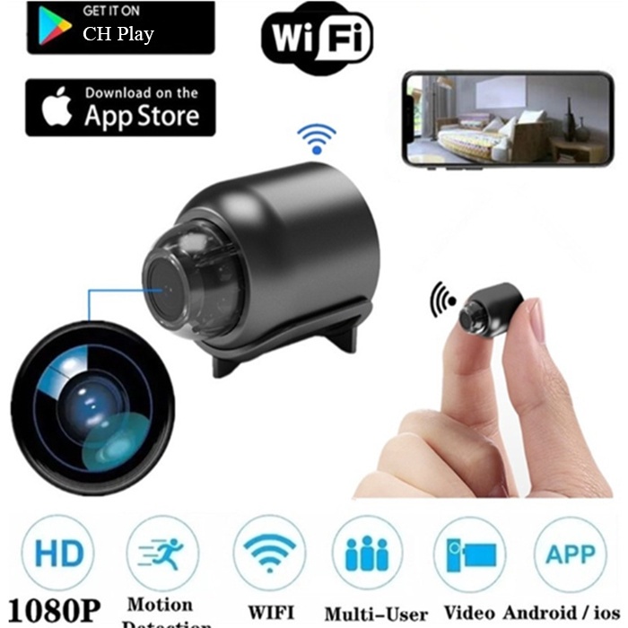 X5 mini WiFi Sem Fio 1080P Câmera De Segurança D