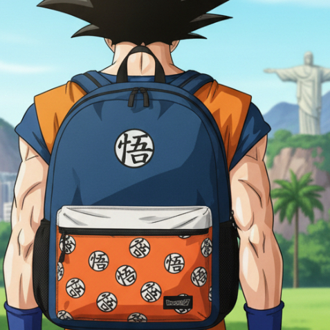 Mochila Dragon Ball Oficial Dragon Ball Z Super Go