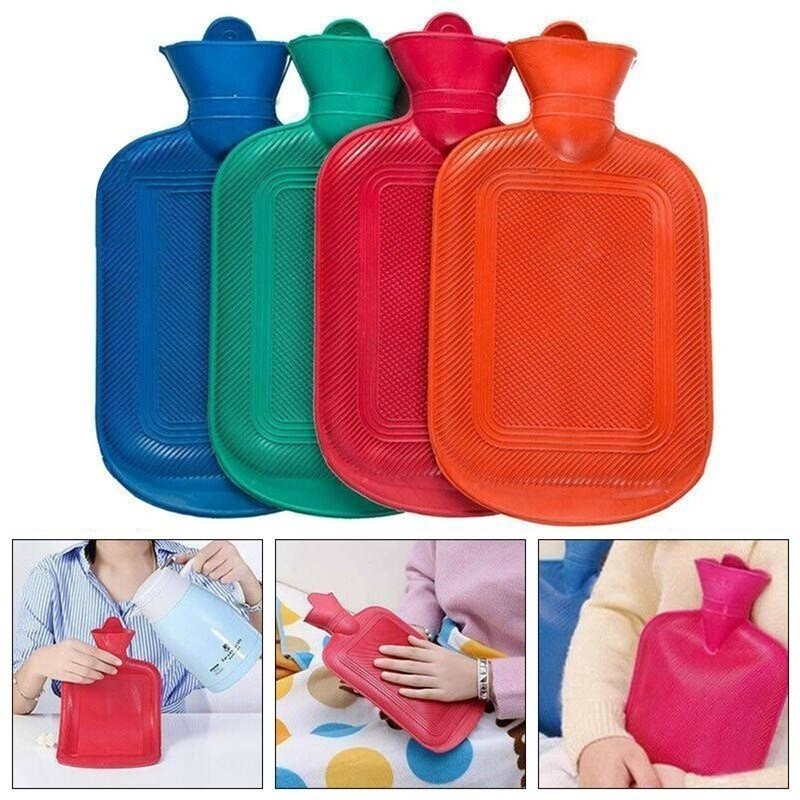 Bolsa Agua Quente Fria Borracha Compressa Gelo Bolsa Térmica Dor Cólica Dores