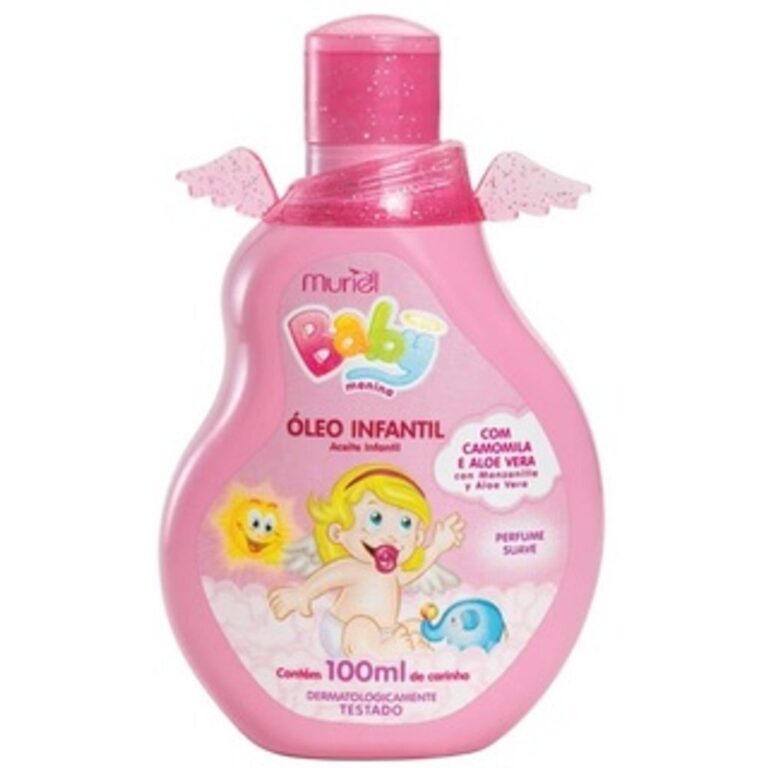 Óleo Corporal Baby Muriel Menina 100Ml