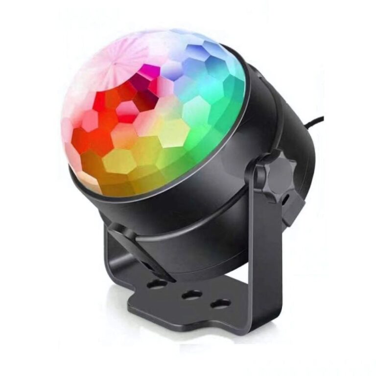 Mini Globo De Luz Colorida Led Responsivo a Som Pr