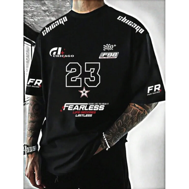 Camiseta Chicago 23 fair Racing Corrida Algodão L