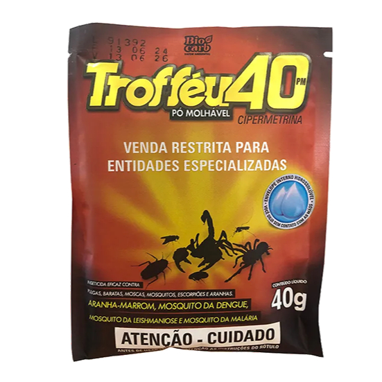 Trofféu 40PM  Eliminação Eficiente de Escorpiõ