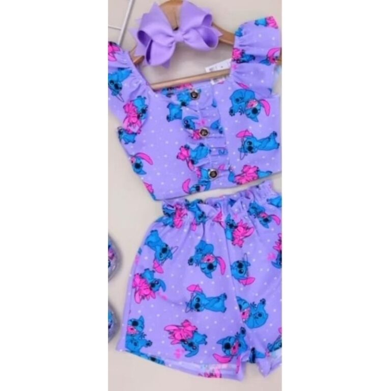 CONJUNTO INFANTIL PERSONAGEM