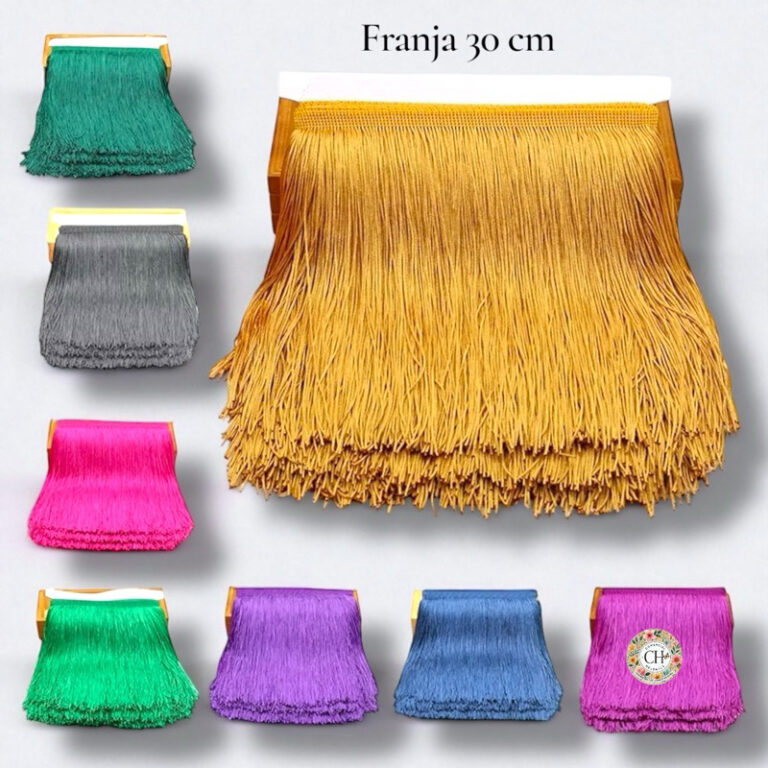 Franja para Roupa em Poliéster  Carnaval customiz