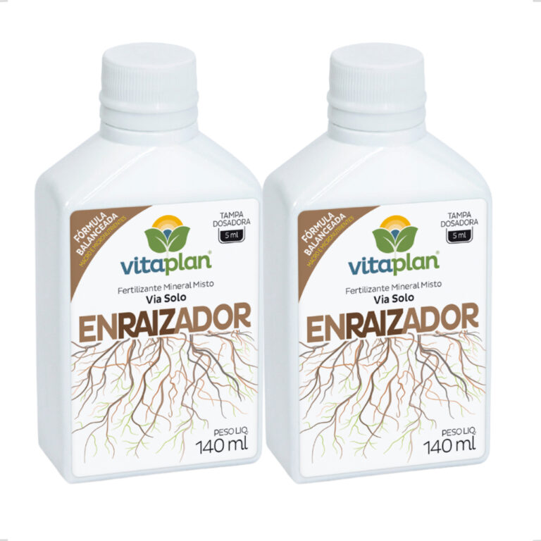 KIT 2 Fertilizante Enraizador Mineral Misto Liquid