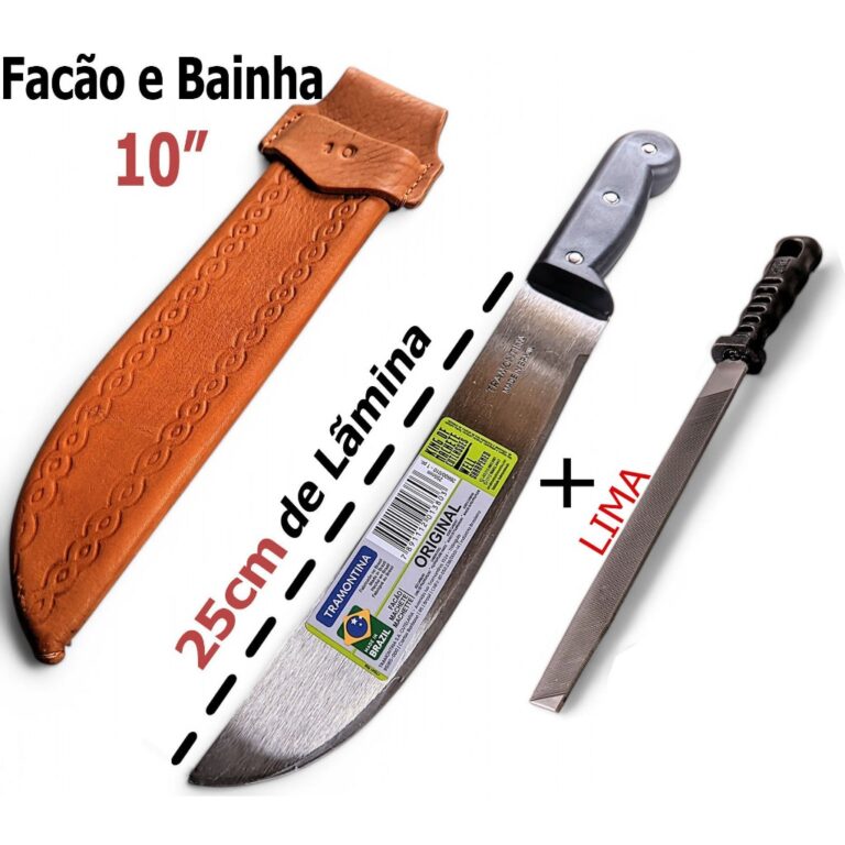 Facão Tramontina Mato Galho Cana 10 Polegadas Lâ