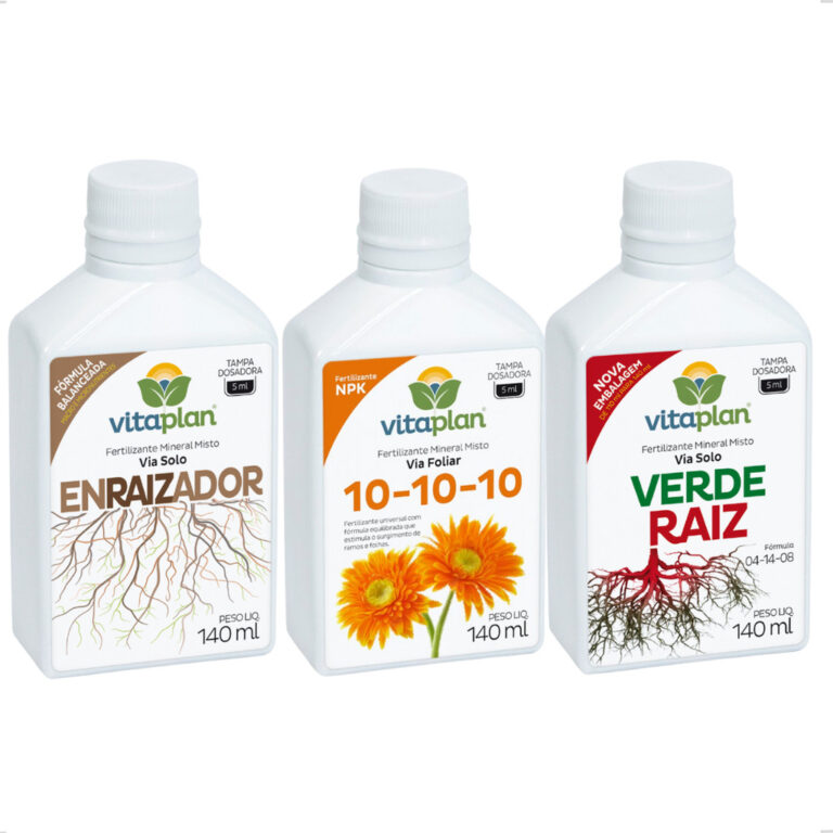 Kit 3 Adubo Fertilizante Enraizador Verde Raiz NPK