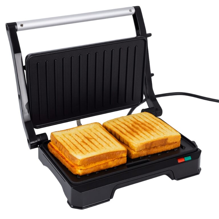 Grill Elétrico Antiaderente 2 em 1 GR01 Abertura