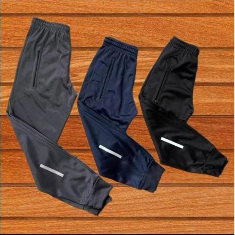 KIT 03 CALÇA JOGGER INFANTIL COM ZIPER NO BOLSO MASCULINA DO 4 ao 16