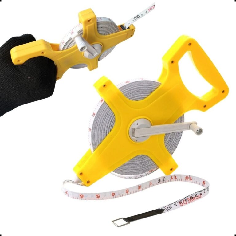 Trena 50 Metros Profissional Fita Metrica Fibra Vi