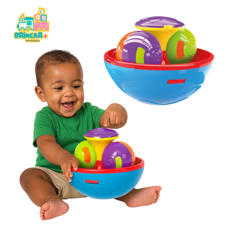 Brinquedos Educativos Gira Gira Ball Didático Bol