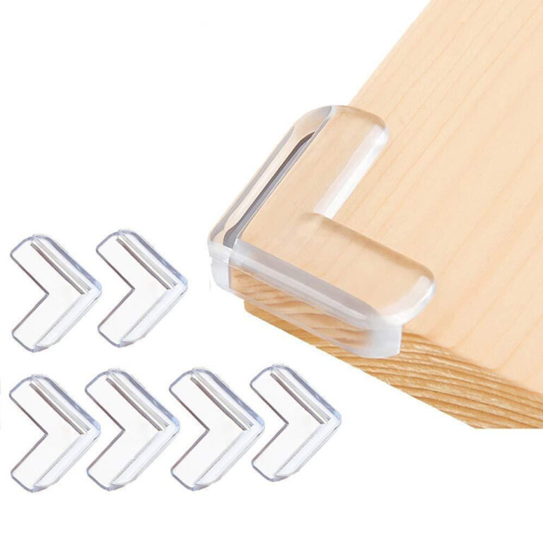 Protetor De Quina Silicone Mesa Segurança Para Cr