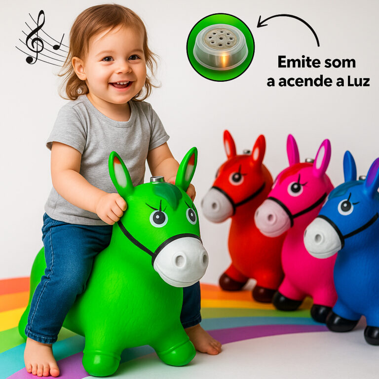 Cavalinho Upa Upa inflavel Pocoto Brinquedo Pula P