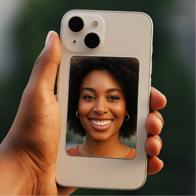 Espelho Universal Selfie Celular Maquiagem Câmera