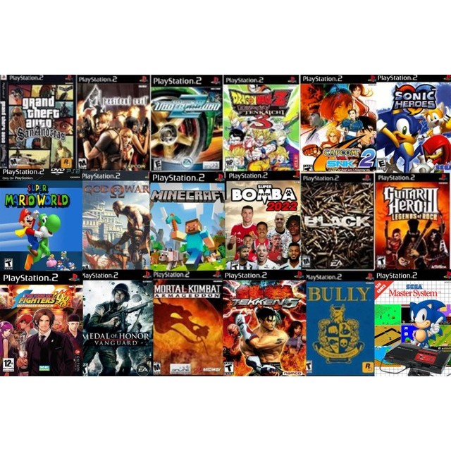 Pacote com 14 dvds P,lay.2 a sua escolha