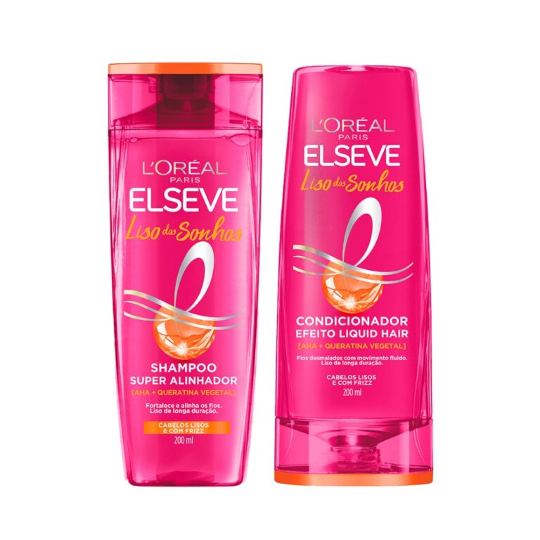 KIT ELSEVE SH + COND SUPER ALINHADOR LISO DOS SONH