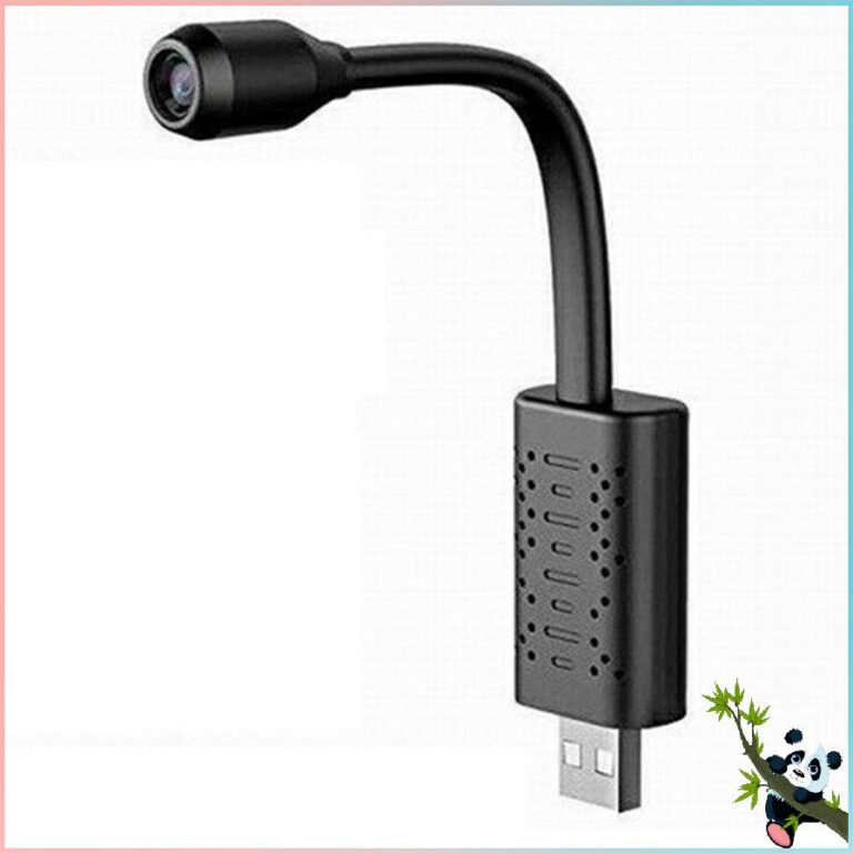 V380 Mini Câmera Wifi USB Vigilância Doméstica 