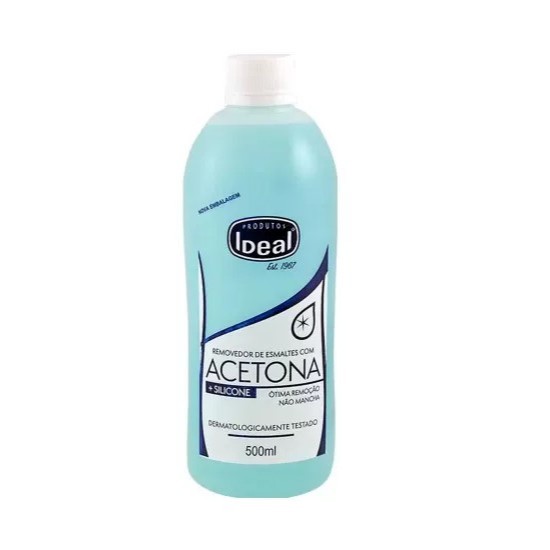 Removedor de Esmalte Ideal com Silicone 500ml