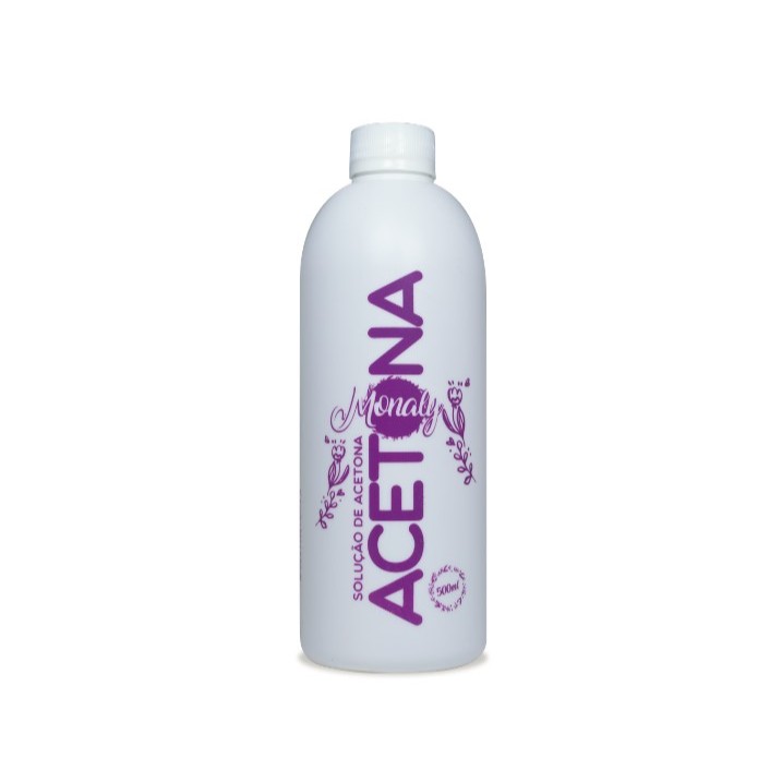 Removedor de Esmalte a Base de Acetona Monaly 500m