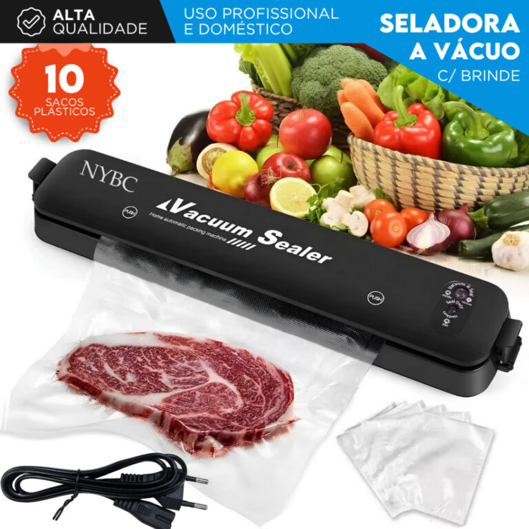 Seladora a Vácuo Doméstica  Bivolt Vedação Her