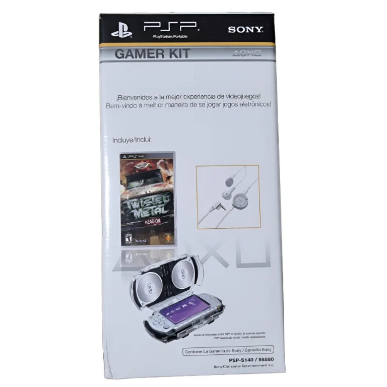 Sony Psp Gamer Kit Twisted Metal Head-on Fones E E