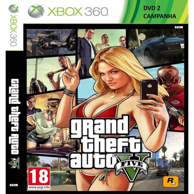 Grand Theft Auto V – Gta 5 – Xbox 360 