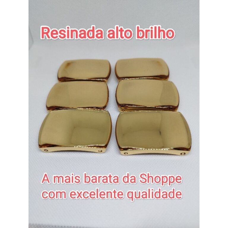 fivela resinada alto brilho MB EB CM