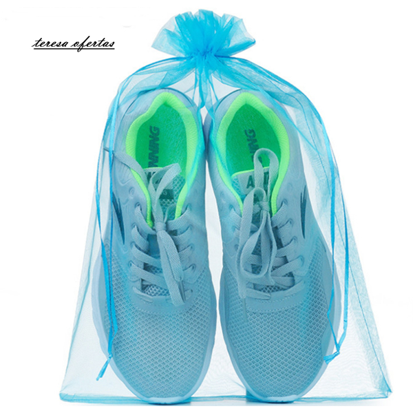 6 sacos de organzas Azul 30×40 (maternidade) 