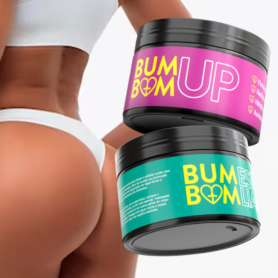 Kit Creme BumBum Esfoliante + Bumbum Up – Lipo Corpus Original