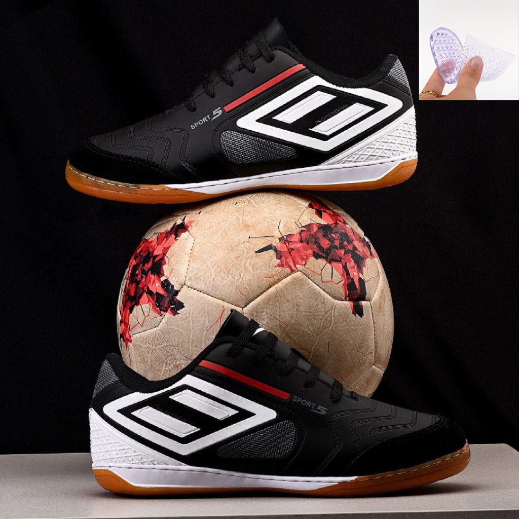 Chuteira Futsal Palmilha Premium Bico Couro PROFISSIONAL Futsal Salão Quadra Feminina Masculina Cola