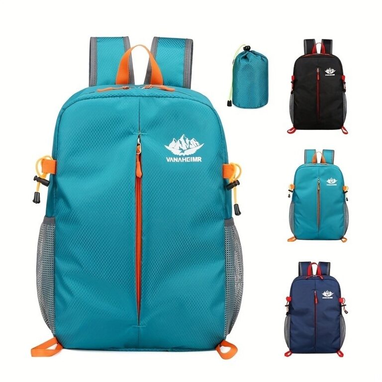Mochila Unissex Leve Impermeável Dobrável Para E