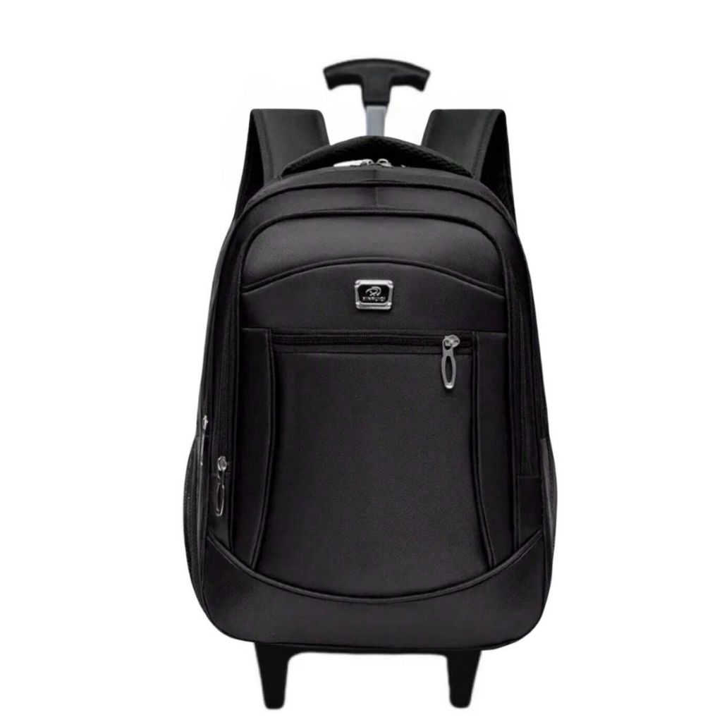 Mochila de Rodinha Carrinho Reforçada Executiva Notebook Escolar Prática Multifuncional