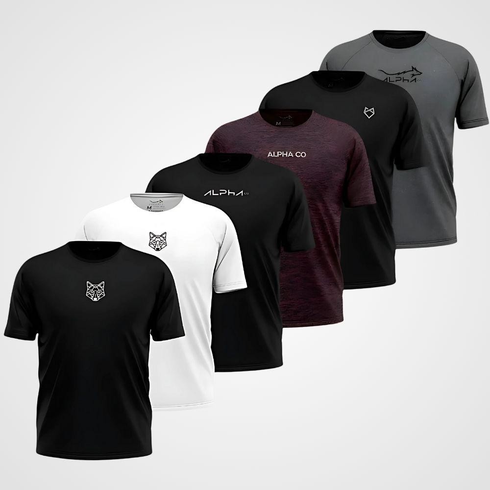 Kit 6 Camisetas Mais Procuradas Alpha